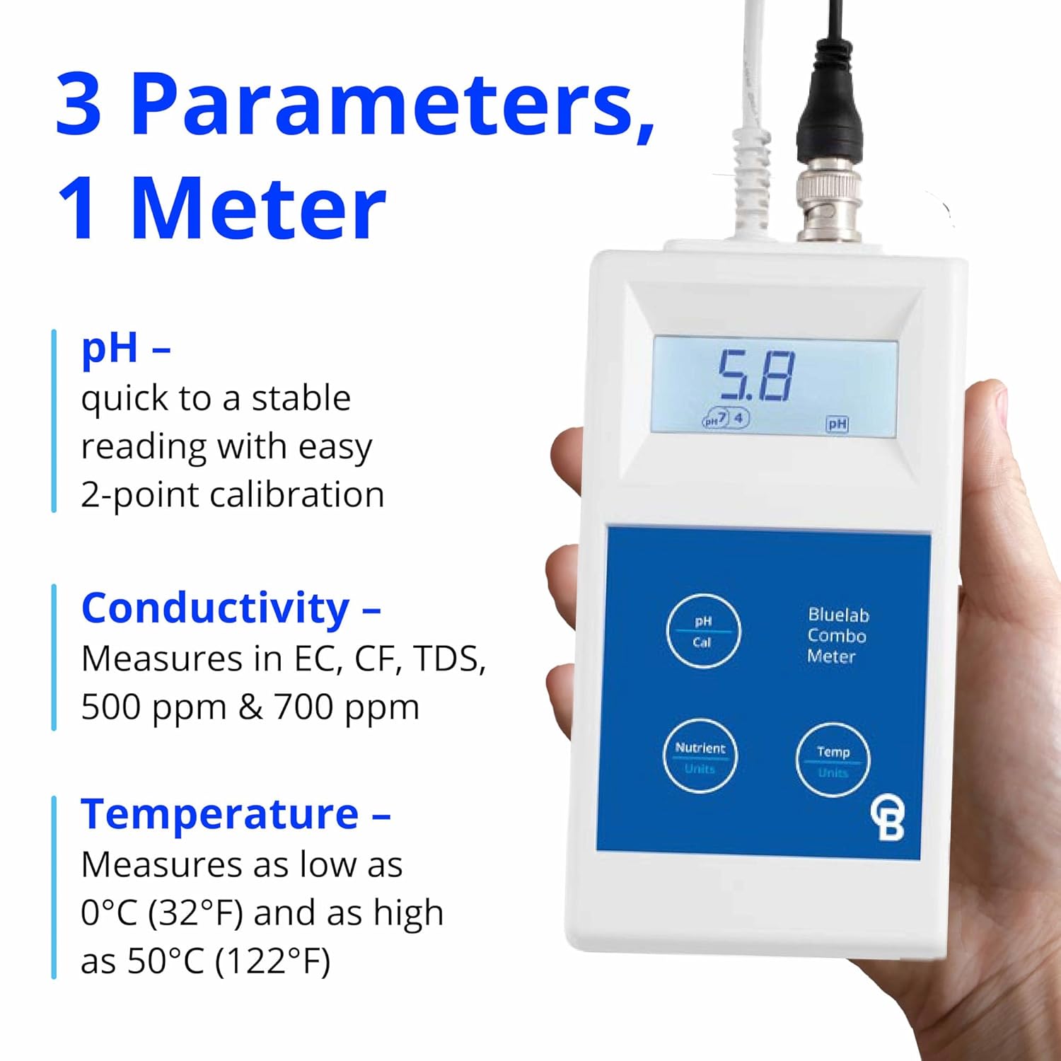 Handheld Water Parameter Meter